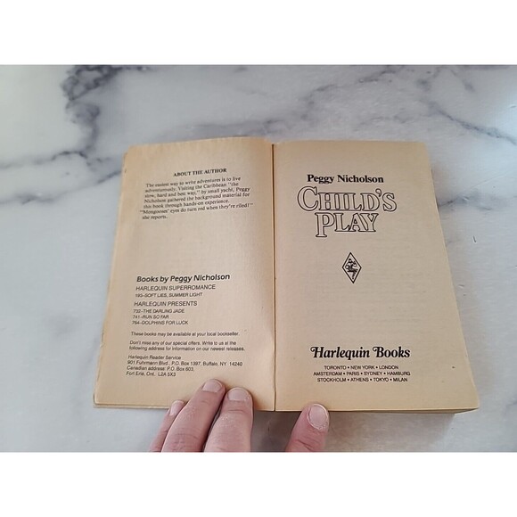 Child's Play By Peggy Nicholson Paperback - Picture 3 of 10